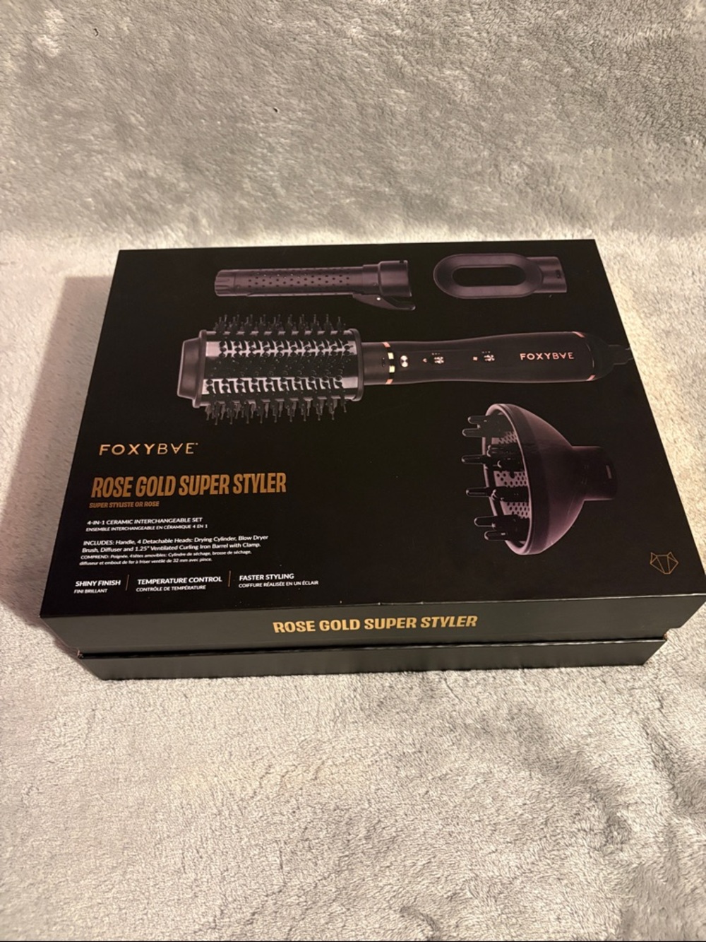 Rose Gold Super Styler - 4-in-1 Hot Air Brush